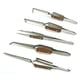 thumbnail image 3 of Pinzas JTS Fiber Grip con Bloqueo Cruzado Juego de 5 Piezas, 3 of 8