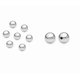 thumbnail image 1 of Cuentas Adabele 925 Plata de Ley 4 mm 50 piezas, 1 of 6