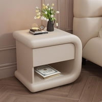 Santú Home & Deco - Velador Gardenia Derecho Ecocuero