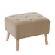 thumbnail image 1 of Pouf Lyon Lino Natural, 1 of 3