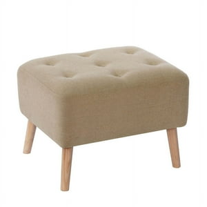 Latam Home - Pouf Lyon Lino Natural