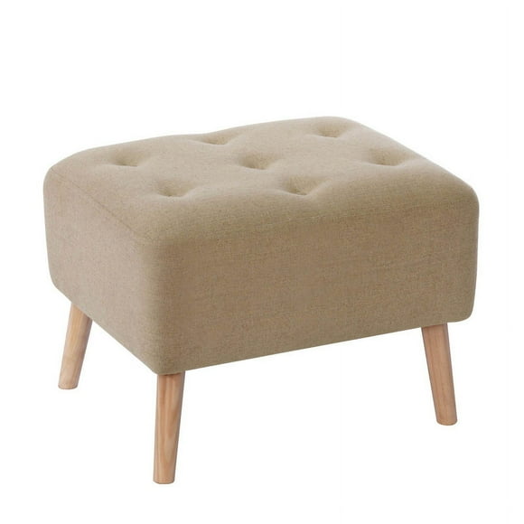 Pouf Lyon Lino Natural