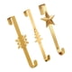 thumbnail image 2 of 3 Colgadores Metálicos Para Coronas De Puerta, Ideales Para Colgar Sobre La Puerta En Bodas, Pascua O Cualquier Ocasión (dorado)., 2 of 5