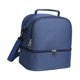 thumbnail image 1 of Bolsa De Almuerzo Con Aislamiento, Práctica Bolsa De Mano Portátil Para Mochileros En El Parque Al Aire Libre, Azul Oscuro, 1 of 5