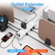 thumbnail image 4 of Power Strip Solidock Flat Plug, 20 salidas, 6 puertos USB, cable de 3 m, 4 of 9