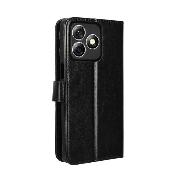Funda tipo libro para Ulefone Note 18 Ultra, cartera todo‑en‑uno, funda multifuncional con tarjetero y correa de muñeca desmontable