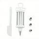 thumbnail image 1 of Set, Stainless Steel Cookie Press With 4pcs Decorating Tips And Spatula, Baking Tools, Kitchen Gadgets, Kitchen Accessories, Home Kitchen Items, 1 of 3