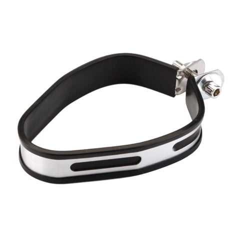 Ioensy - Abrazadera De Soporte Para Silenciador De Escape Flexible Y Resistente Al Desgaste Para Motocicleta