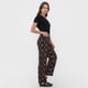 thumbnail image 4 of Pantalón Mujer Fluido Botón Print Étnico Negro Corona, 4 of 5