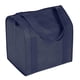 thumbnail image 3 of Bolsa de compras aislada de alta capacidad de 2 piezas Bolsa de aislamiento plegable de 6,9 litros, bolsa refrigerada, bolsa de aislamiento de entrega de alimentos no tejida (negro + azul), 3 of 3