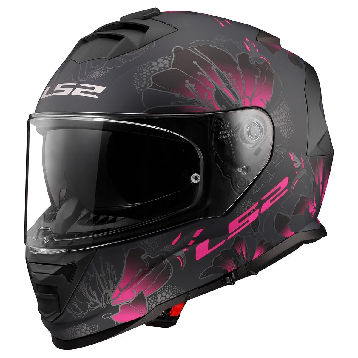Ls2 Helmets - Casco Ls2 Assault Integral Con Visera Solar Mate Negro