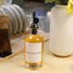 thumbnail image 3 of Dispensador de enjuague bucal Lewistin de vidrio transparente de 350 ml con boquilla de acero inoxidable, 3 of 3