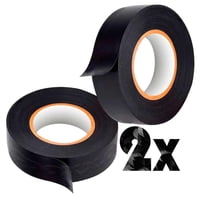 Gen - 2X Huincha Aisladora Electrica Cinta Aislante Negra Electricista Multicolor