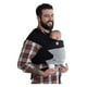 thumbnail image 1 of Fular semielasticado negro con bolsillo rayas, 1 of 2