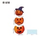 thumbnail image 4 of 1pc, Festive Halloween Pumpkin Sign - Three-Layer Plastic Plaque for Home, Restaurant, Bar, Cafe, Garage, Yard Decor - Adds a Spooky Touch to Any Space, 4 of 4