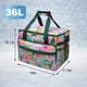 thumbnail image 5 of Bolsa térmica blanda JLDTOP 36 L a prueba de fugas con diseño floral, 5 of 8