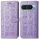 thumbnail image 1 of Funda Cartera FOXDOCK para Google Pixel 9 Pro XL , Flip PU con Relieve de Gatos y Perros, Tarjetero y Soporte, 1 of 6