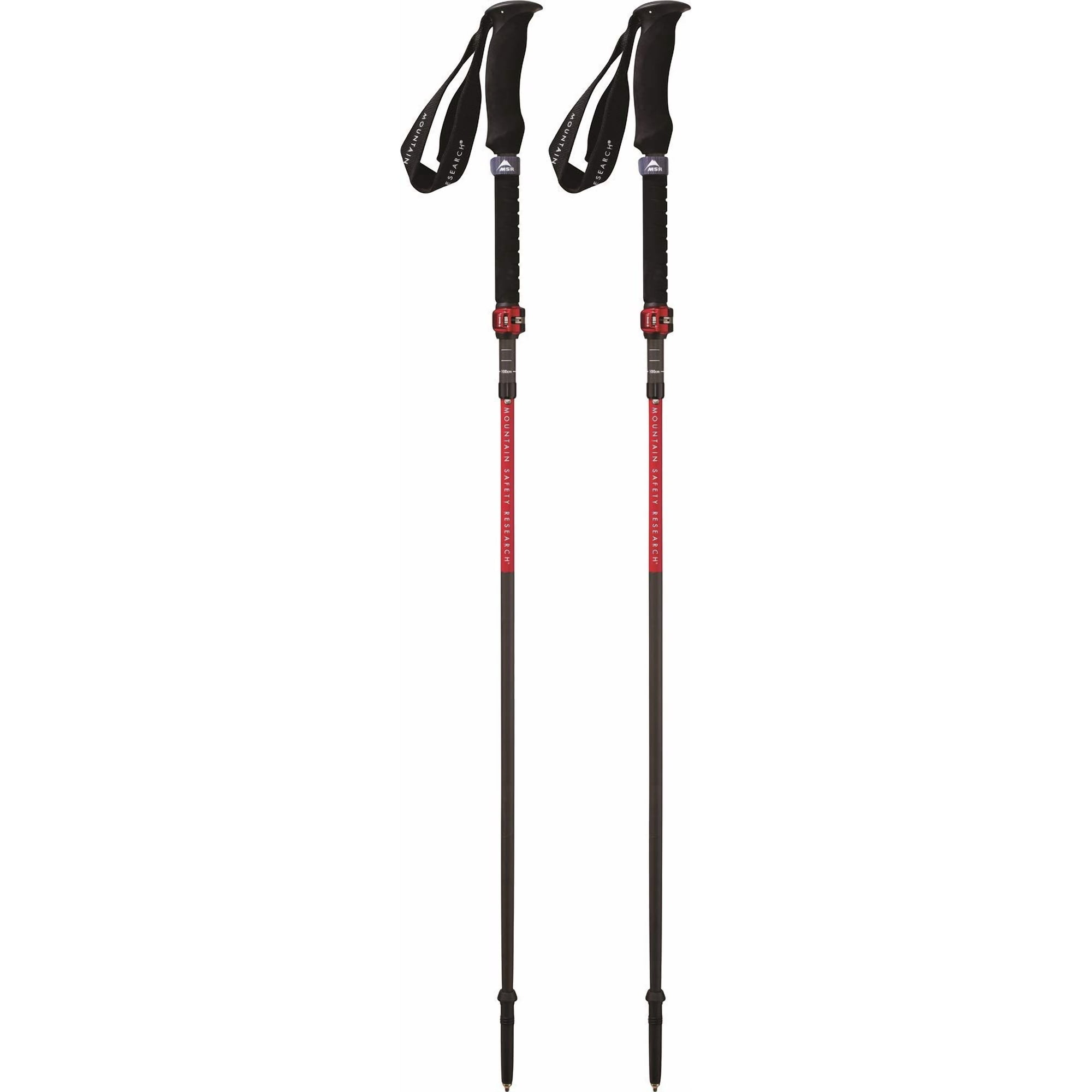 Bastones De Travesía Msr Dynalock Ascent Carbon 100-120 Cm