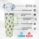 thumbnail image 5 of Vaso térmico Ceovfoi 1200 ml con cactus, asa y pajilla, 5 of 8