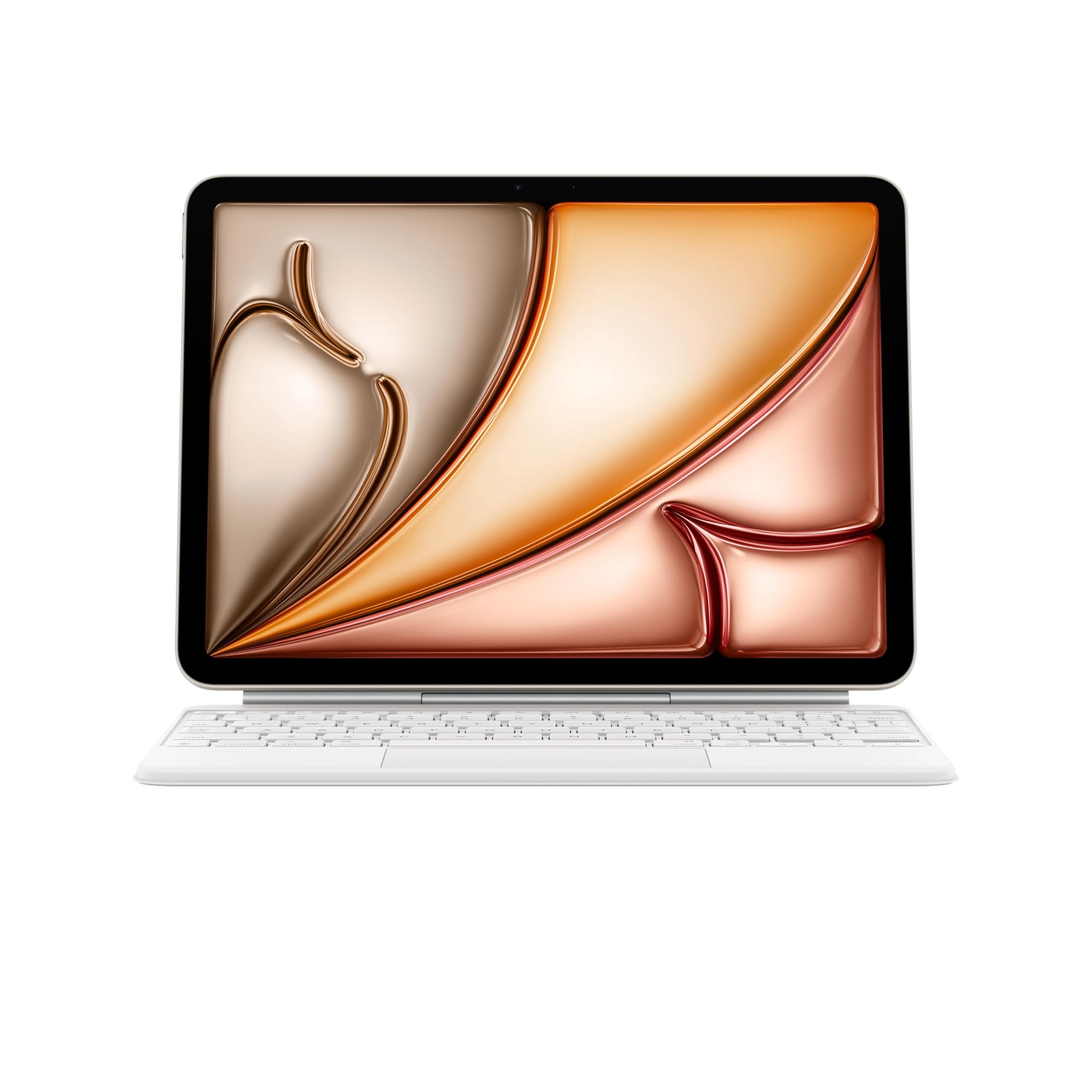 Funda Con Teclado Apple Magic Keyboard Para Ipad Air 11" Blanco