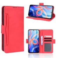 Funda Tipo Billetera Foxdock Para Xiaomi Redmi Note 11 Pro – Tapa Flip Con Tarjetero