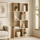 thumbnail image 1 of Estante librero vertical Top Living Book-0 madera y blanco, 1 of 3