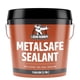 thumbnail image 1 of Sellador de goma líquida MetalSafe para techo metálico de 3,78 L, color negro, 1 of 6