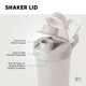 thumbnail image 3 of Botella coctelera Simple Modern Rally Collection, 700 ml, color crema Leopard, 3 of 7