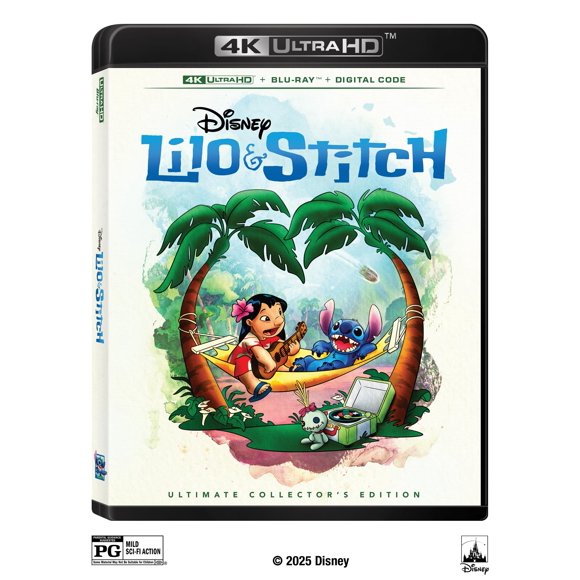 Combo UHD/BD de Disney Lilo y Stitch + Digital