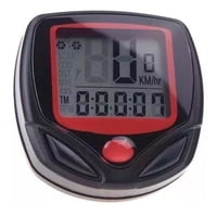 Impormaipu - Velocímetro Ciclocomputador Bicicleta Odometro Cableado (Rojo)