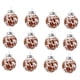 thumbnail image 5 of 12 Bolas Navideñas De 2,4 Pulgadas Con Diseño De Vaca, Multifuncionales, Temática Occidental, Marrón Y Blanco, 5 of 5