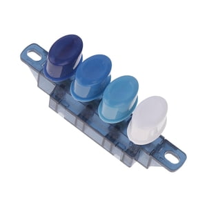 Bothyi - Interruptor Pulsador De Ventilador De 4 Teclas Y 3 Velocidades, De Repuesto Para Ventiladores De Pedestal De 4 X 1,5 Pulgadas