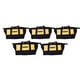 thumbnail image 1 of Bolsa de herramientas DEWALT 11 amarilla y negra para herramientas pequeñas, 1 of 3
