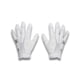 thumbnail image 1 of Guantes de fútbol Under Armour Blur para hombre, blancos, talla M, 1 of 2