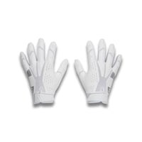 Guantes De Fútbol Under Armour Blur Para Hombre, Blancos, Talla M