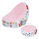thumbnail image 3 of Sofá Tumbona Silla Inflable Reposa Pies Puff X L + Inflador Color Rosa - 212089, 3 of 3