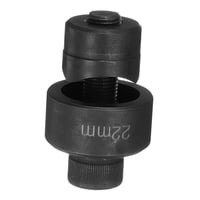 Ioensy - Perforadora De Chapa Metálica, Abridor De Agujeros Para Placa De Acero, Fregadero De Acero Inoxidable De 22 Mm
