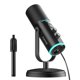 thumbnail image 1 of Micrófono P PUPGSIS XLR/USB con anillo RGB y control de volumen, 1 of 7