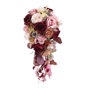 Bothyi - Ramo De Boda Para Novia, Flores Artificiales Para Decoración De Graduación, Fiesta