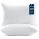 thumbnail image 1 of Juego de 2 almohadas de cama Utopia Bedding, tamaño queen, microfibra, color blanco, 1 of 8