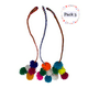 thumbnail image 1 of Pack 3 Pom Pom Pompones Baile Nortino Nuevos Baile El Trote, 1 of 4