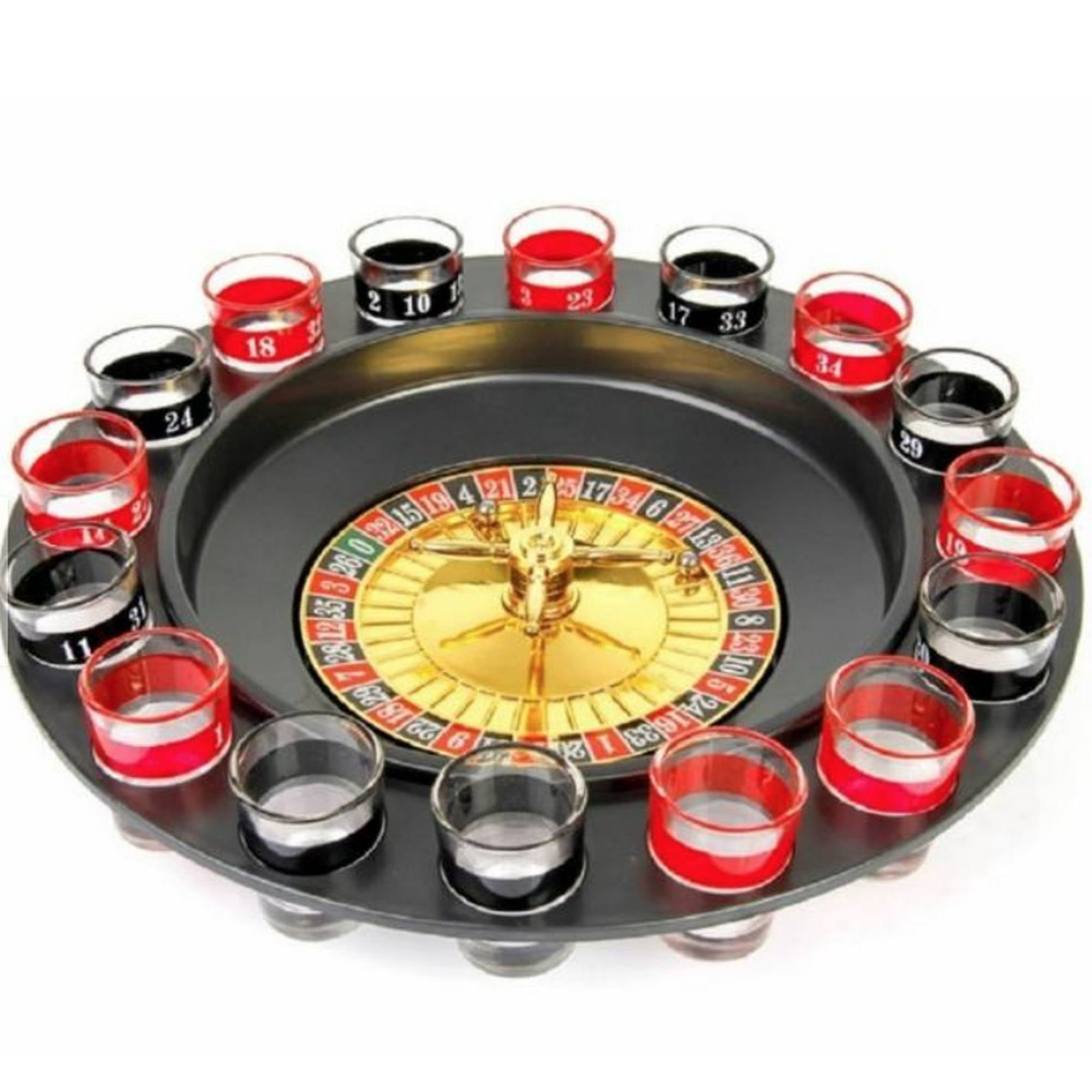 Tomasstore - Juego De Ruleta Con Vasos Drinking Roulette Juego De Mesa