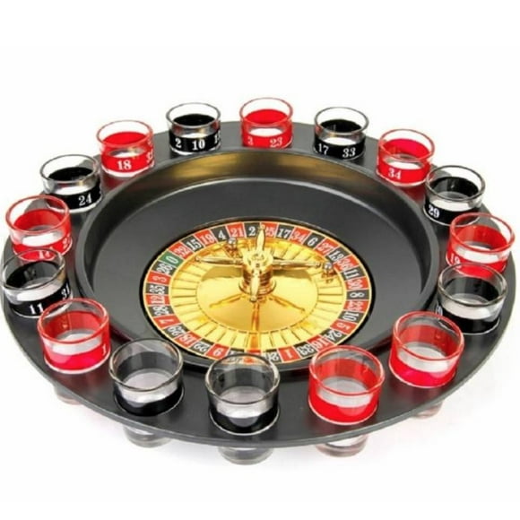 Juego De Ruleta Con Vasos Drinking Roulette Juego De Mesa