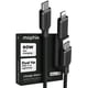 thumbnail image 1 of Cable electrónico Mophie Charge Stream de 1 m, doble punta, 60 W, 1 of 8