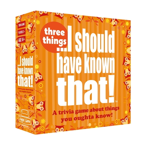 Juego de Trivia Hygge Games Tres Cosas 14+ Caja de 15 cm