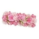thumbnail image 1 of Panel De Flores Artificiales Para Centros De Mesa Para Ceremonia De Mesa De Comedor De Boda, Color Rosa Oscuro, 1 of 3