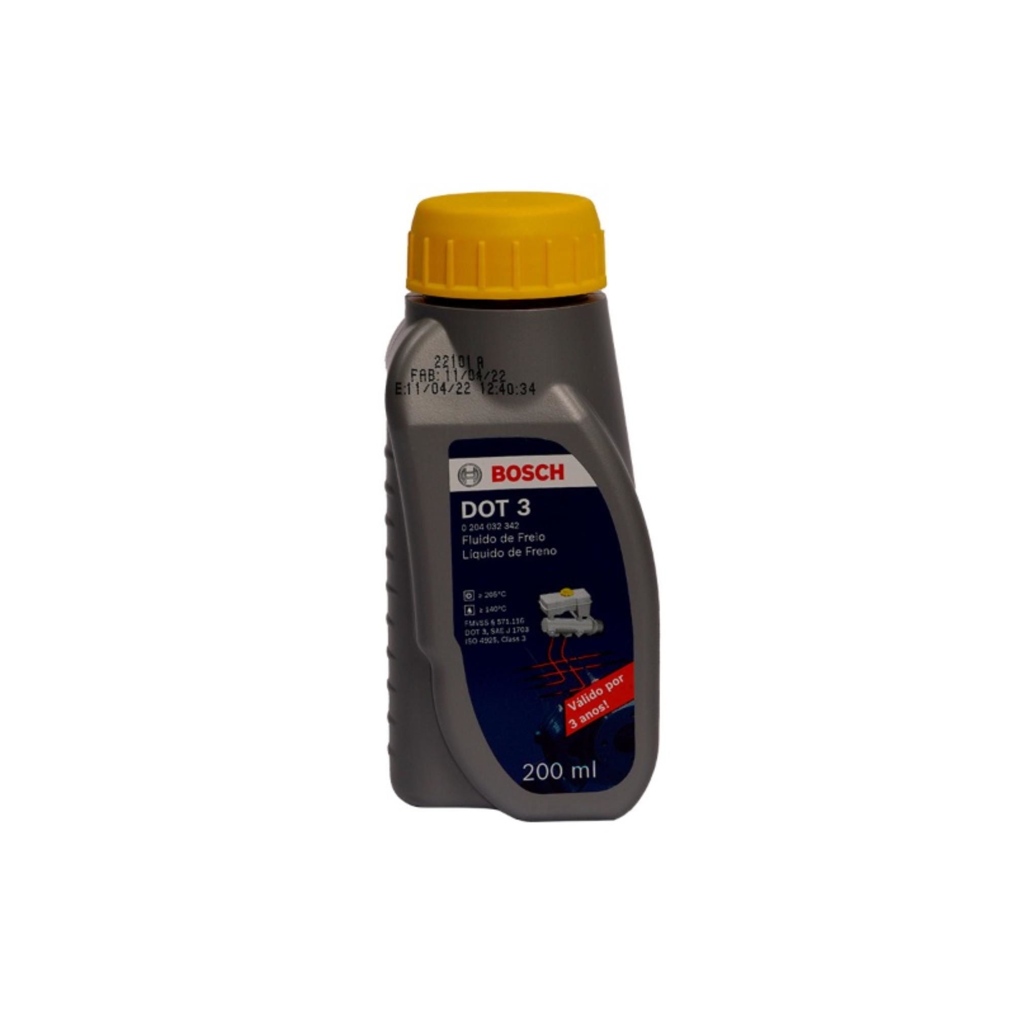 Bosh - Líquido De Freno Dot 3 Botella 200 Ml