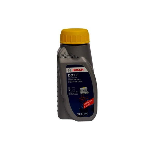 Líquido de Freno DOT 3 Botella 200 ml, 200 ml