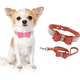 thumbnail image 4 of Collar de perro con pajarita, collar suave deslumbrante con cristales de piedras preciosas de imitación, adecuado para perros con, 4 of 6