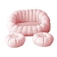 thumbnail image 2 of Puf Con Relleno, Moderno Puf Esquinero Para Dormitorio, Color Rosa, 2 of 5